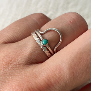 Turquoise Stacking Trio - Size 5.5