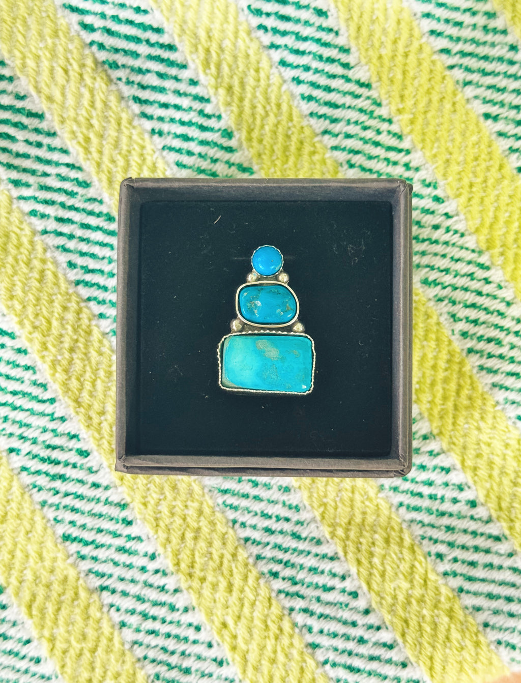 The Turquoise Trio Gatherer Piece // Made-to-Finish (Copy)