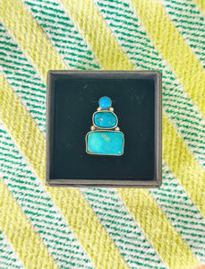 The Turquoise Trio Gatherer Piece // Made-to-Finish (Copy)