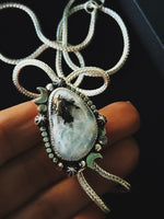 Celestial Moonstone Bolo Necklace