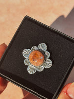 Fire Blossom Ring - Size 7