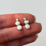 Mini White Opal Climbers - PREORDER