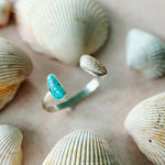 Ondine Cuff – Single Turquoise