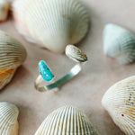 Ondine Cuff – Single Turquoise