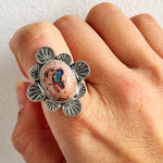 Fire Blossom Ring - Size 9