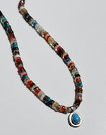 Summer Souvenir Necklace - Turquoise