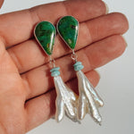 Sea Relic Earrings - Turquoise