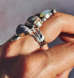 Love Struck Three Stone Ring - Size 7