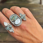 Poseidon's Light Ring - Size 7.5