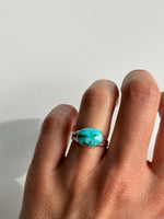 Winter Blues Turquoise Ring Size 6