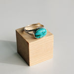 Winter Blues Turquoise Ring Size 6