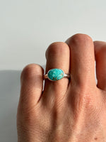 Winter Blues Turquoise Ring Size 7
