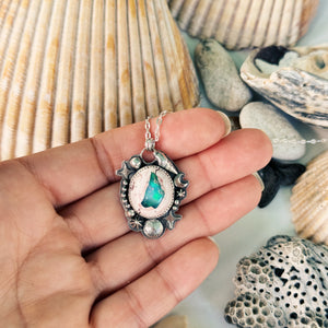 Galaxy Opal Sea Witch Pendant