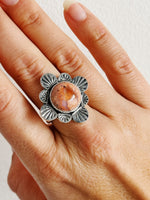 Fire Blossom Ring - Size 7