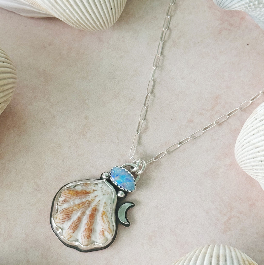 The Foamchild Necklace - Opal