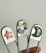 The Keeper Pin — A Gemstone Utility Pin