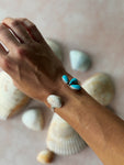 Ondine Cuff – Triple Turquoise