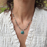 Summer Souvenir Necklace - Chrysocolla