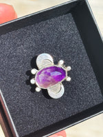 The Wax & Wane Ring - Amethyst