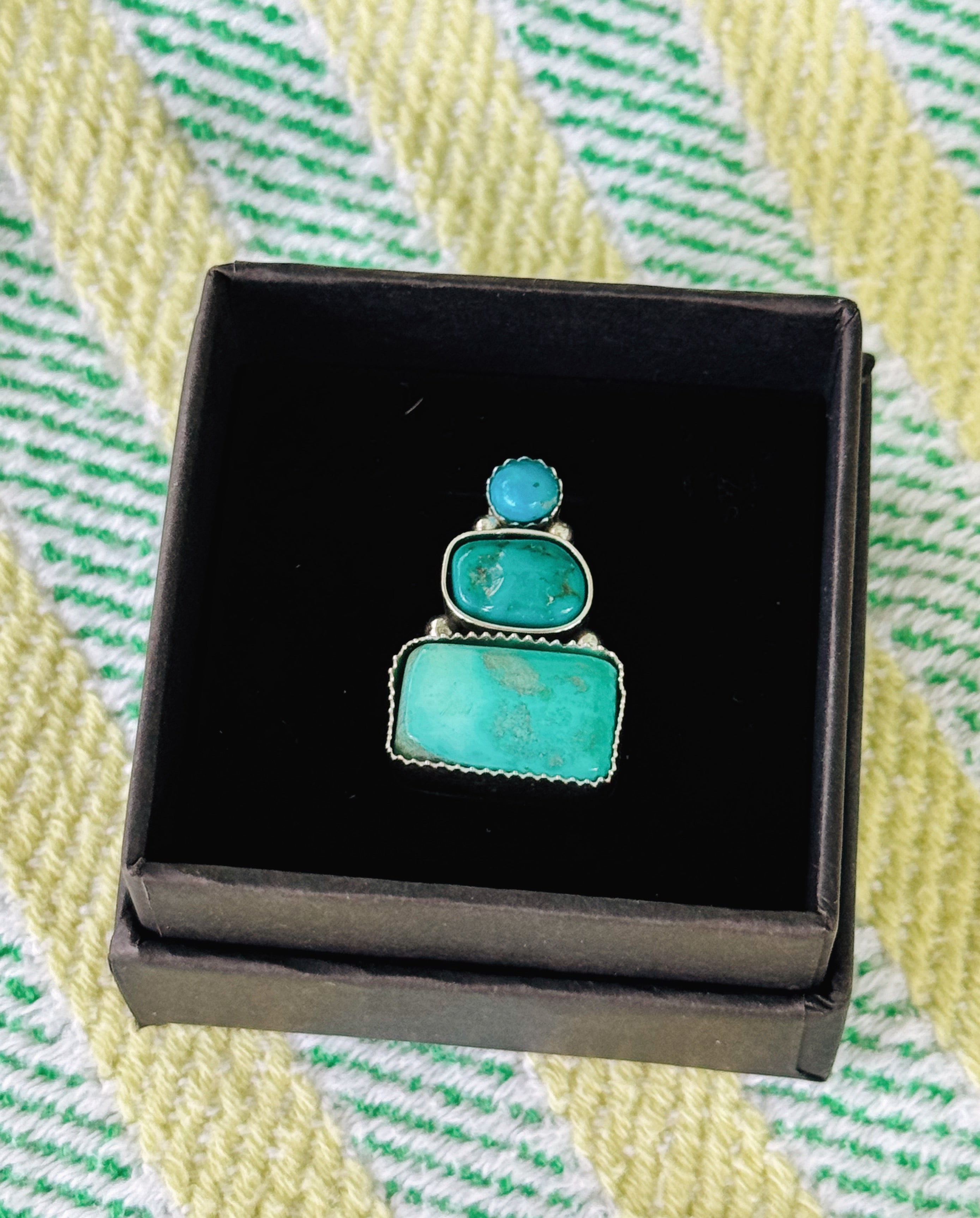 The Turquoise Trio Gatherer Piece // Made-to-Finish (Copy)
