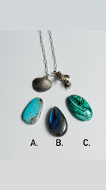 PICK YOUR STONE - Siren Charm Necklace