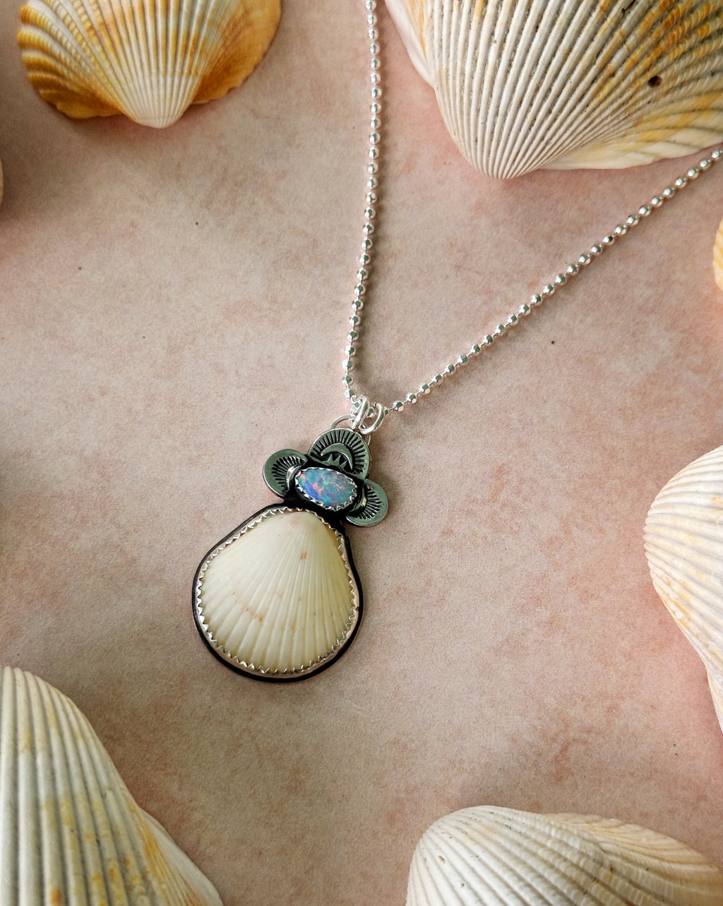 The Thalassa Pendant - Opal