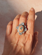 Fire Blossom Ring - Size 9