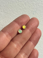 Ethiopian Opal Stud Earrings