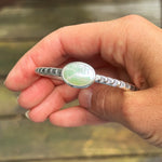 Pearl Stamped Cuff
