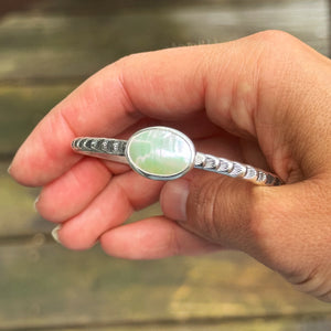 Pearl Stamped Cuff