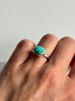Winter Blues Turquoise Ring Size 7