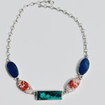 Oceanus Gemstone Choker Necklace