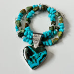 Axis Mundi Heart Necklace