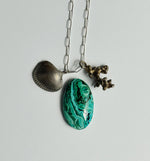 PICK YOUR STONE - Siren Charm Necklace