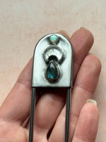 The Keeper Pin — A Gemstone Utility Pin