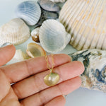 Cast Shell Pendant Necklace - Bronze/Goldfill