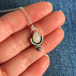 Opal Sigil Necklace 18"