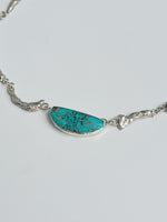 Forged Relic Turquoise Necklace