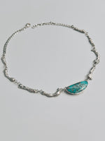 Forged Relic Turquoise Necklace