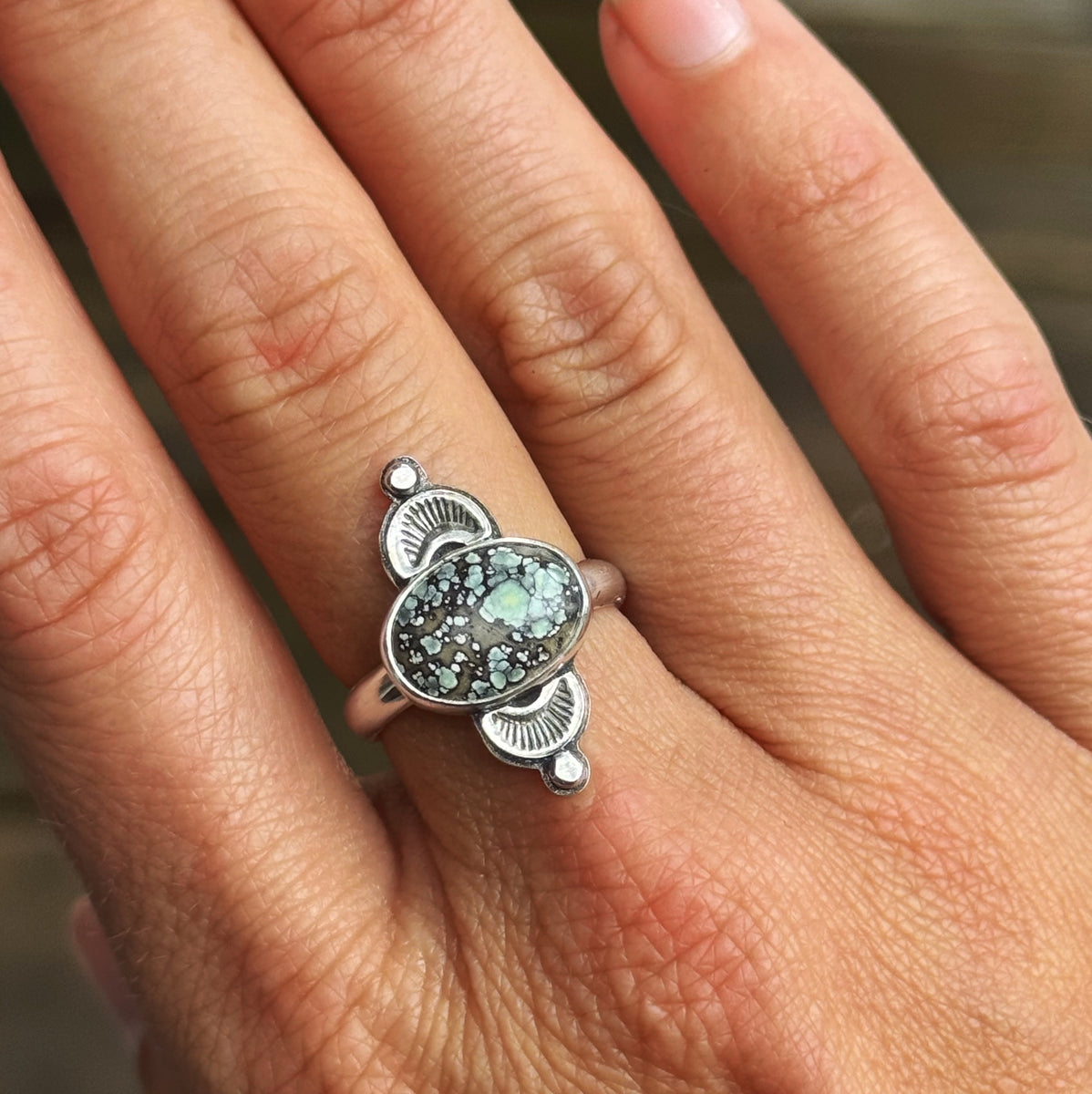 Sea Spell Ring - Size 6.5 – Mad Made Metals