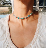 Winter Blues Turquoise Choker