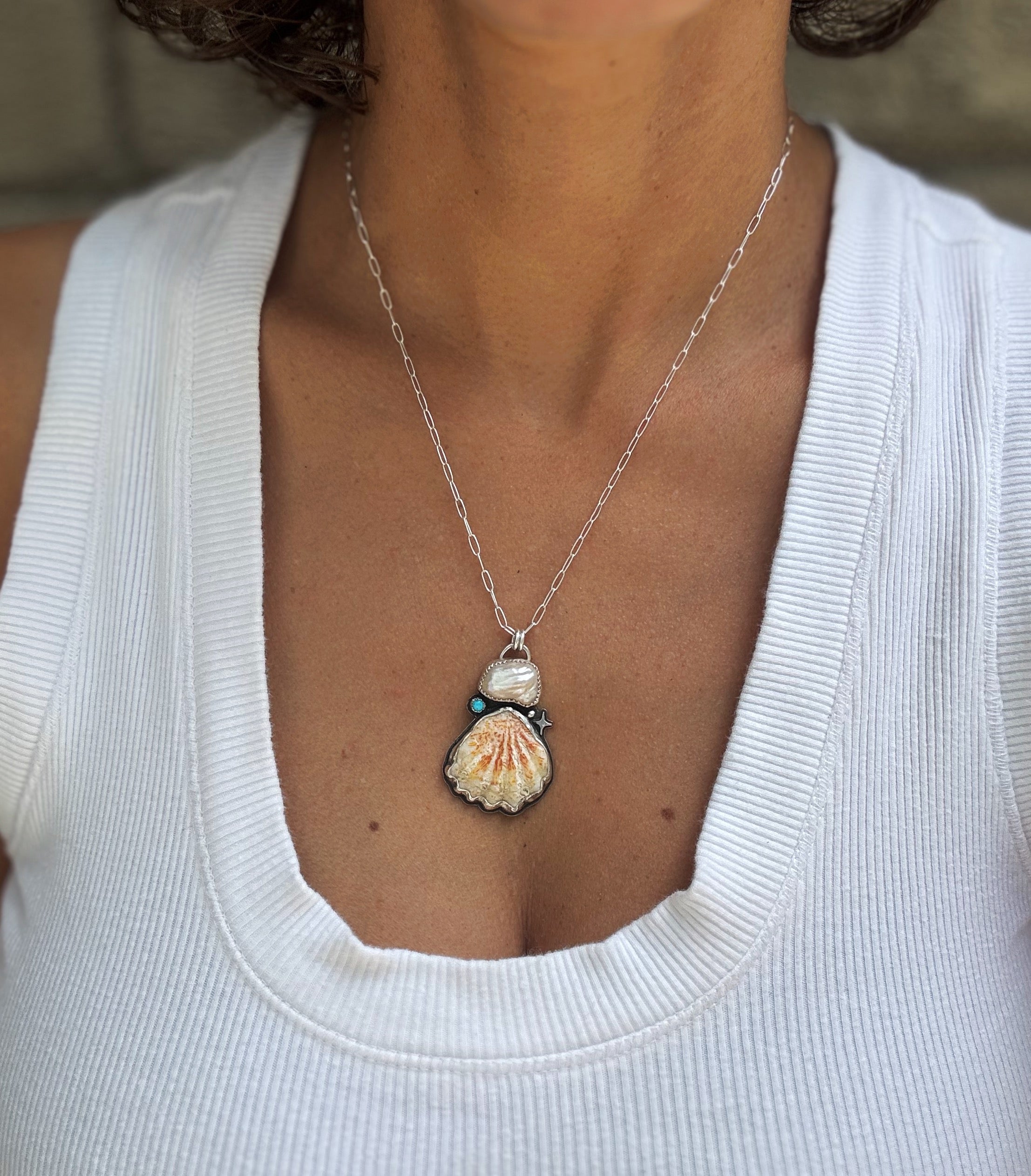 The Foamchild Necklace - Pearl