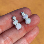 Summer Sunset Opal Ear Crawlers