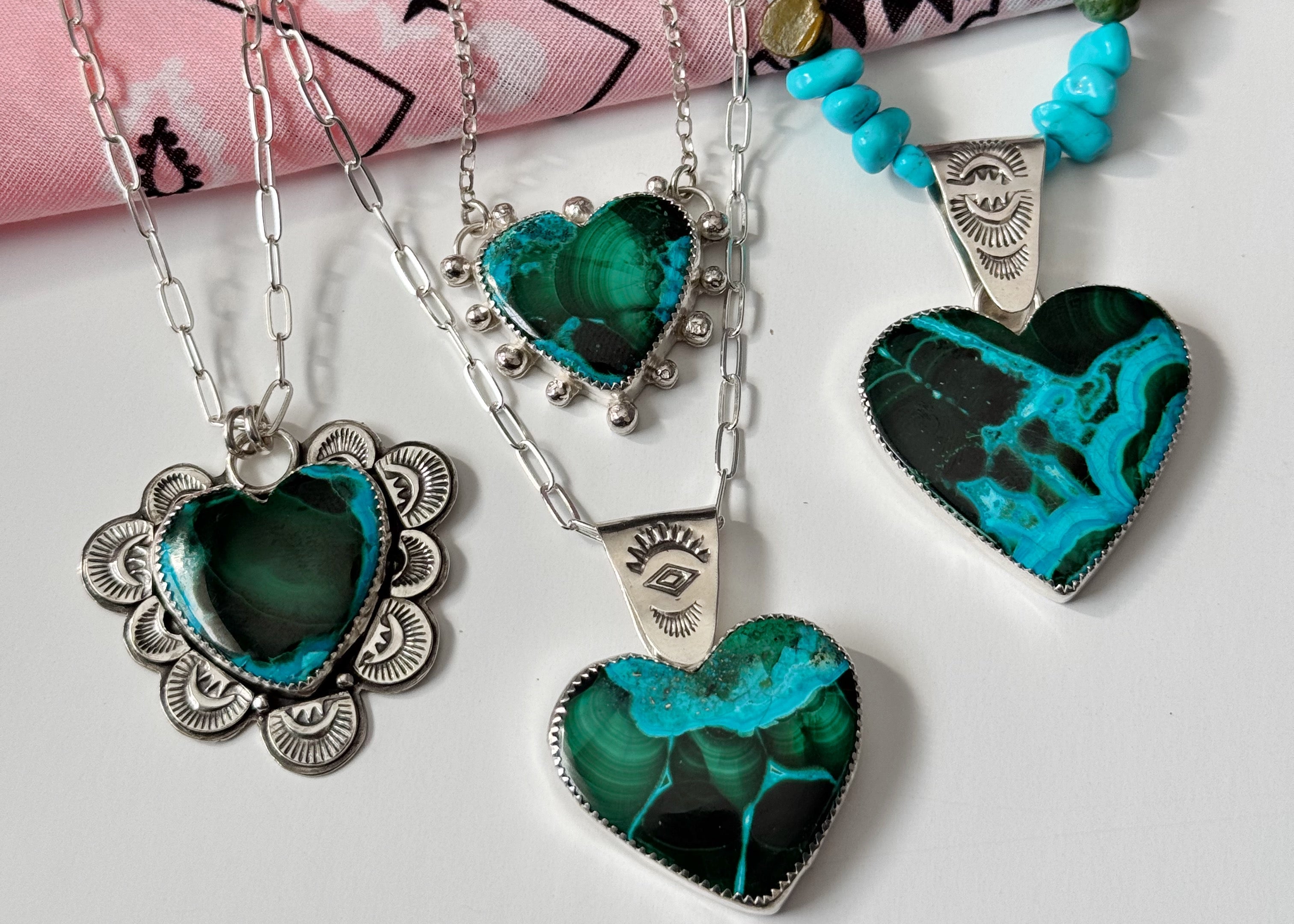 Axis Mundi Heart Necklace – Mad Made Metals