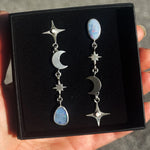 Australian Opal Starstruck Dangle Earrings