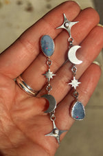 Australian Opal Starstruck Dangle Earrings
