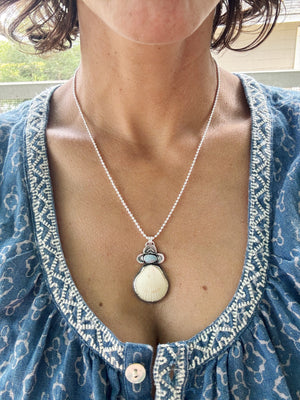 The Thalassa Pendant - Opal