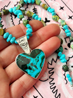 Axis Mundi Heart Necklace