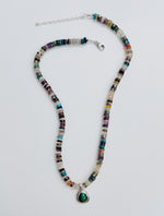 Summer Souvenir Necklace - Malachite