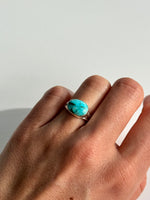 Winter Blues Turquoise Ring Size 6